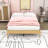 Bamboo Platform Bed with Metal Support and Underbed Storage-190232507-190232501