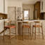 Tabouret Bandani brun clair-125402669