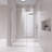 56" - 60" W X 76" H Single Sliding Frameless Shower Door With 1/4" (6Mm) Tempered Glass-135258525