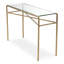 Xandria 46.85'' W Glass Console Table