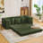 [NEW ARRIVED] [VIDEO PROVIDED] 82.25" Convertible Sofa Bed-916670928