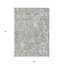 Tapis extérieur lavable abstrait taupe et beige ivoire 3 pi x 5 pi