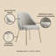 Chaise de salle à manger rembourrée Gracie-110820497-110820498