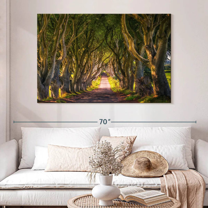 Alvord Tree Tunnel, 34" H x 51" W