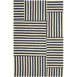 Ralph Lauren Canyon Stripe Patch Wool Striped Rug
