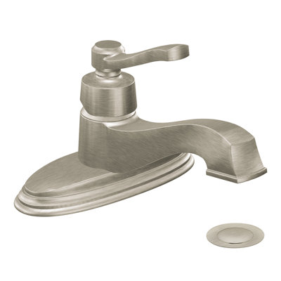 Rothbury Single Hole Low Arc Bathroom Faucet with Drain