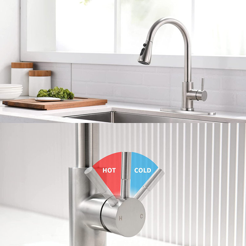 AlenArtWater Pull Down Kitchen Faucet