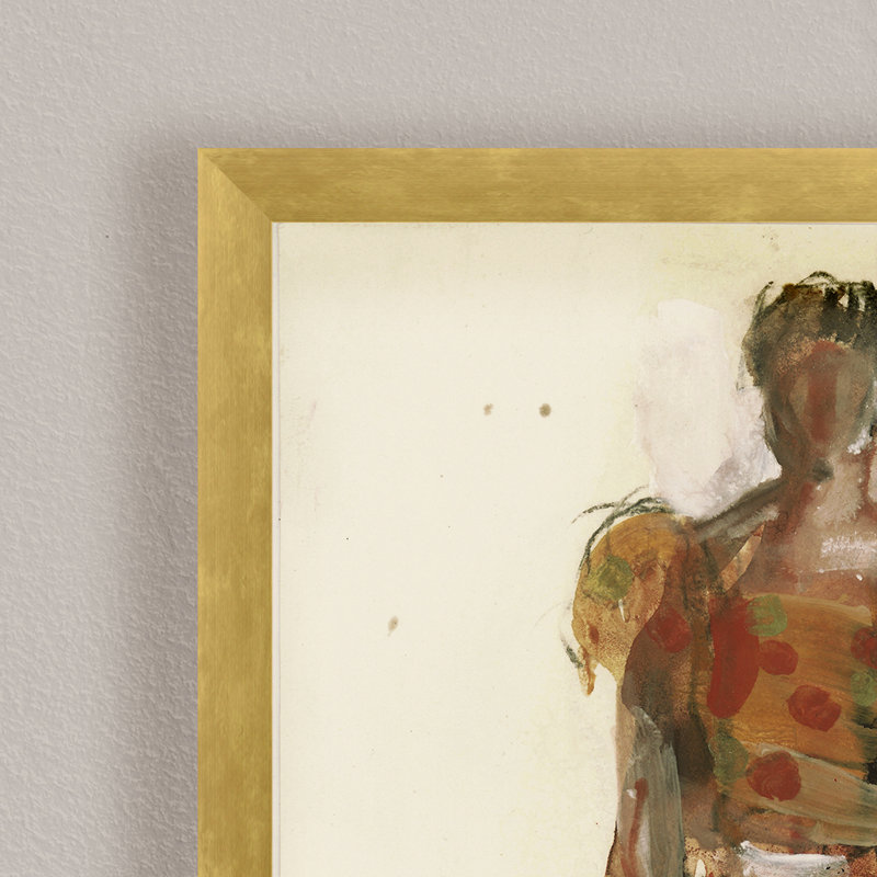 «Classic Illustration V», impression classique encadrée, H 40 po x l 30 po