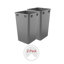Poubelle de remplacement en polymère Rev-A-Shelf-96003671-96003677