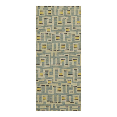 One-of-a-Kind 4’1” X 9’5” Hand Knotted Area Rug