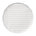 Glossy White/Natural Rattan Frame