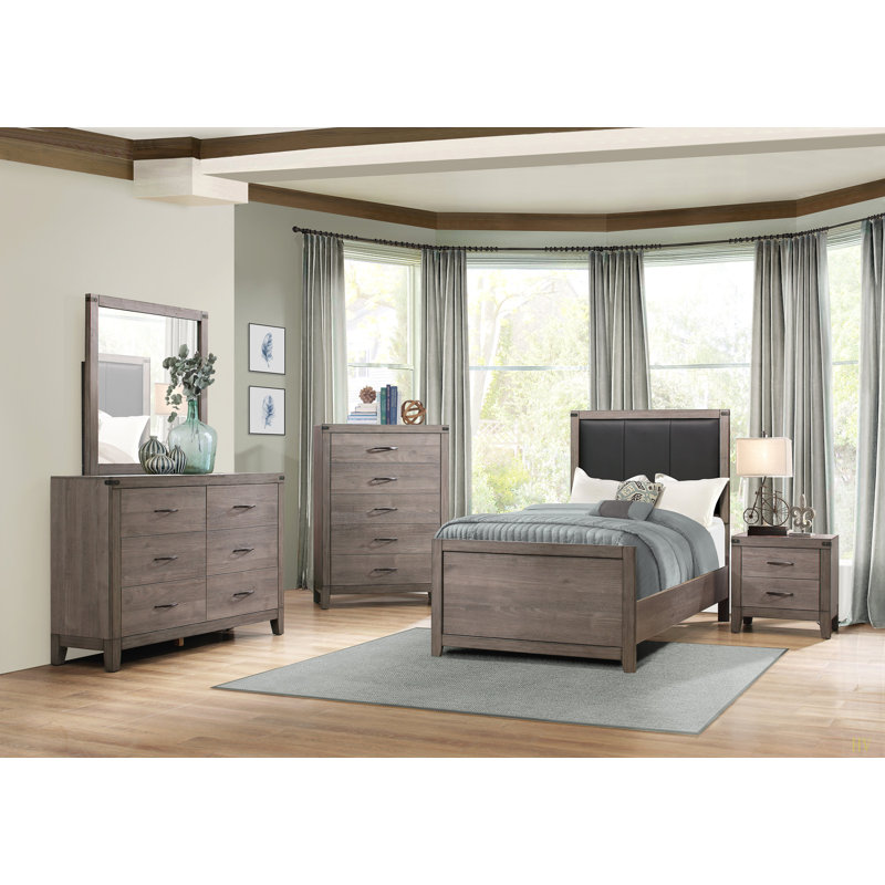Table de chevet en mélamine stratifié 1Pc