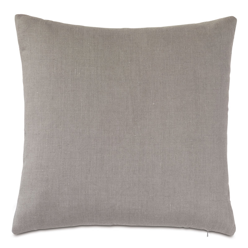 Eastlake Solid Colour Reversible Throw Pillow, Red