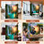 Cloison pliante 4 panneaux paravent Royal Serene-133751074-133751076