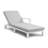 Hoyt Outdoor Metal Double Chaise Lounge-391299421-368735746