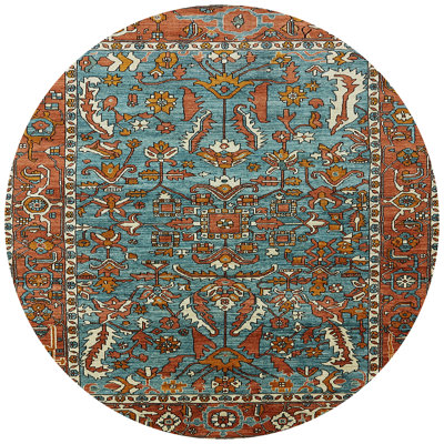 Tapis brun / vert Paulikens
