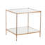 Table de bout avec plateau en verre Gosport-216361433