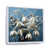 Cadre flottant blanc