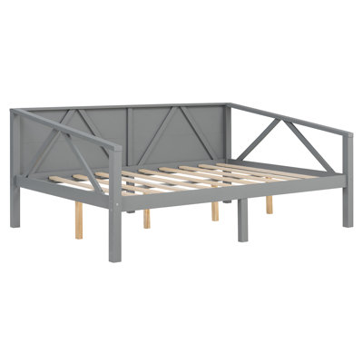 Daybed with Wood Frame, Modern Multi-Functional Sofa Bed for Bedroom & Living Room by Gracie Oaks