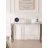 Modern Glass Top CONSOLE TABLE