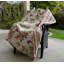 Jeté matelassé Greenland Home Fashions Butterflies - motif floral multicolore, 50 po x 60 po