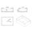 Solid Surface Vessel Bathroom Sink Basin in Matte White