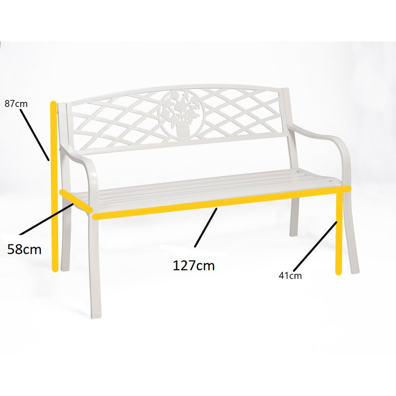 Auckland Iron Traditional Bench