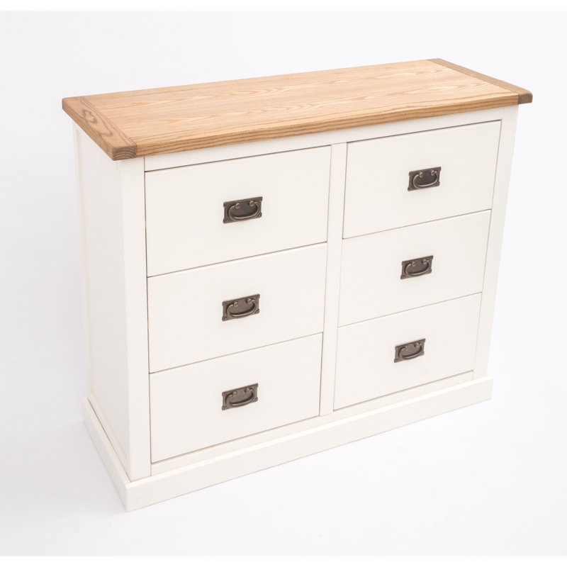 Abu 110cm W 6 - Drawer Chest of Drawers
