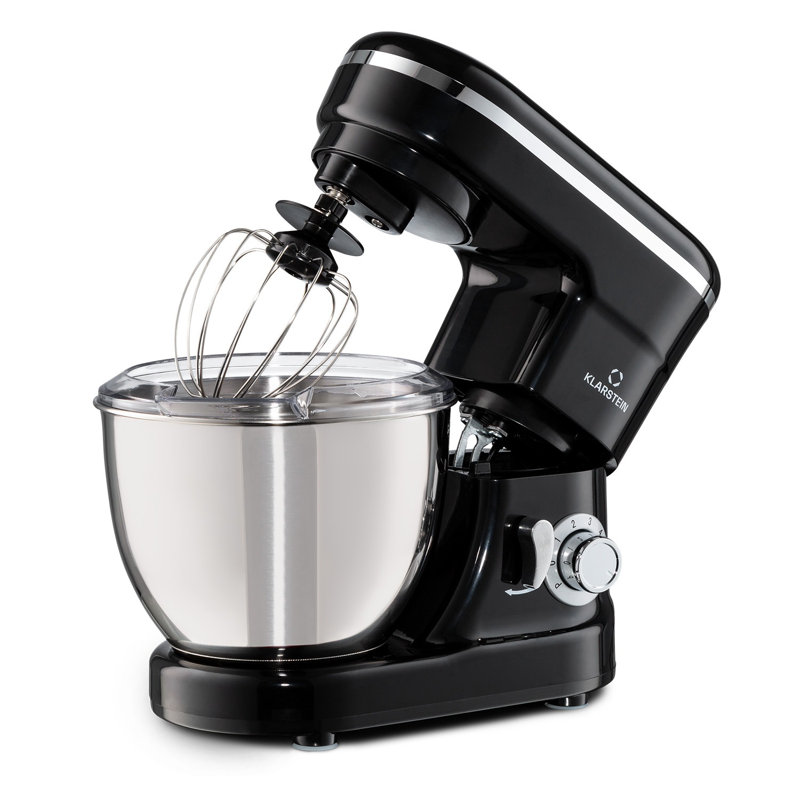 Klarstein 6 Speed 4L Stand Mixer, Black