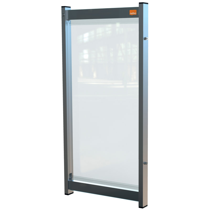Amedee Clear Desk Dividers, 82cm H x 40cm W x 4cm D