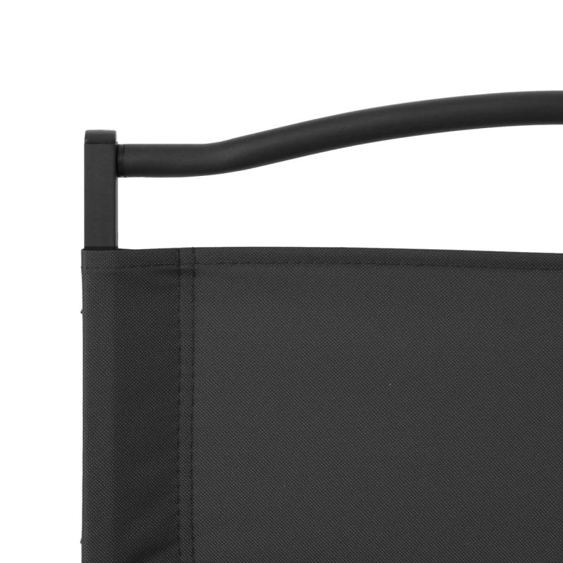 Camping Chair Outdoor Folding Camping Beach Chair Oxford Fabric, Black, Black
