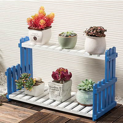 Wood Weather Resistant Plant Stand