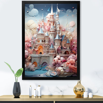 " Castles Whimsical Wonder Pastel III "