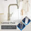 Robinet pour salle de bain à poignée simple avec drain en métal Kinzie-132218145
