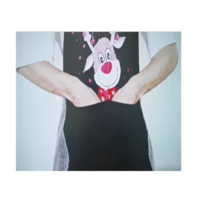 No Pattern Bib Apron