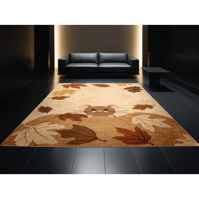 Tapis abstrait moderne et contemporain lavable à la machine Tribeca