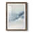 Papier, cadre noyer