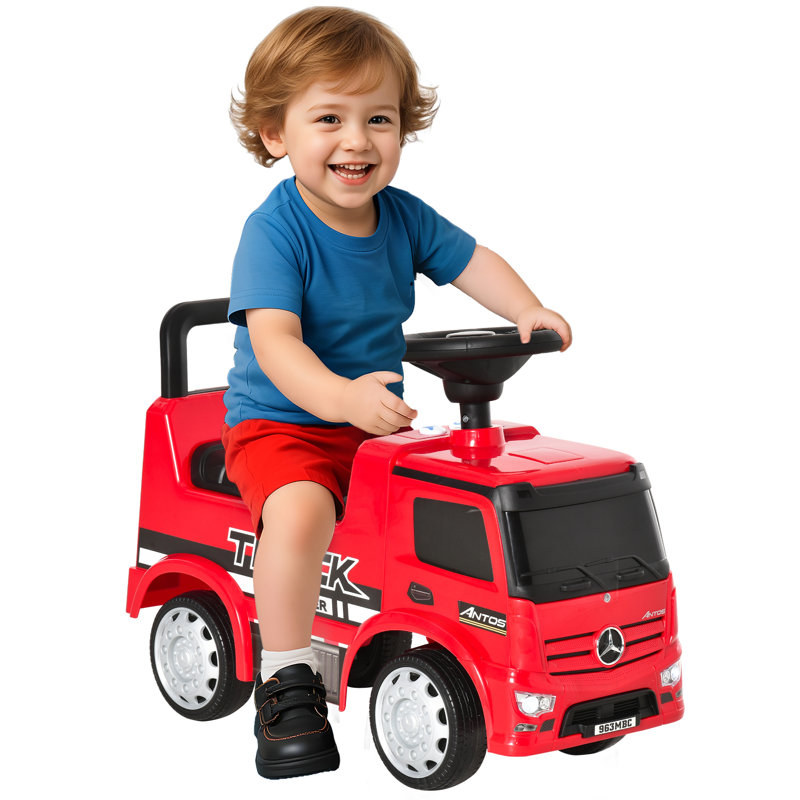 Freeport Park Push/Pull Ride On, Red