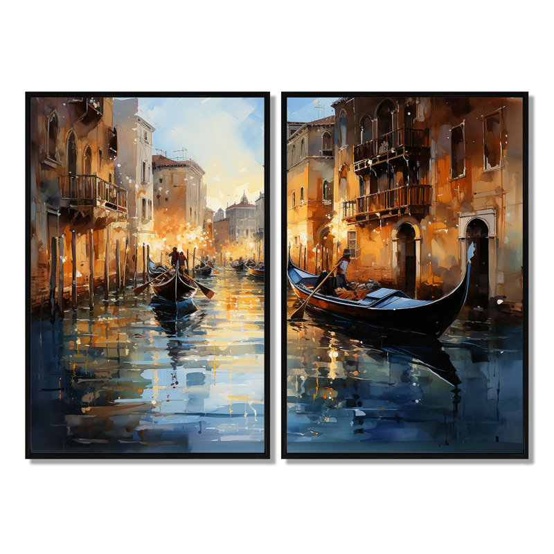 Alyas - Coral Traditional Wall Decor, Black, 36" H x 48" W, Floater Framed Print