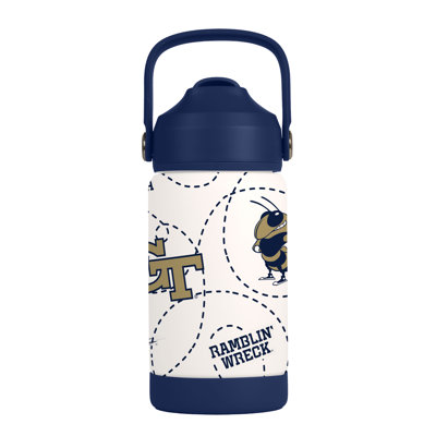 Georgia Tech 12oz Mascot SS Kids Bottle