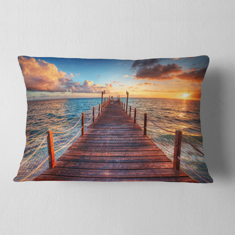 Coussin décoratif Sunset Pier