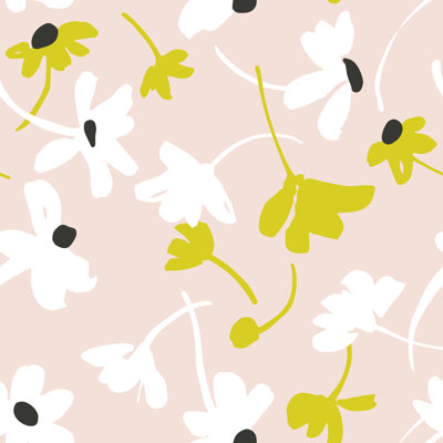 Daisies by Galina Kamenskaya - Wrapped Canvas Print