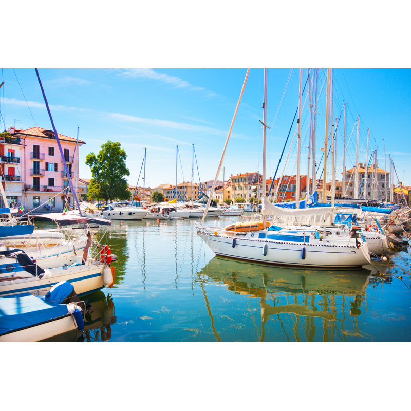 Adriatic Sea, Italy by Bluejayphoto - Wrapped Canvas Print, 30cm H x 46cm W x 3.8cm D