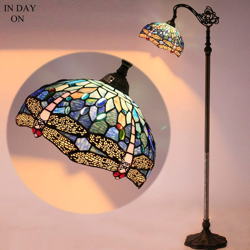 Alexianna 64'' Bronze Antique Arched Floor Lamp