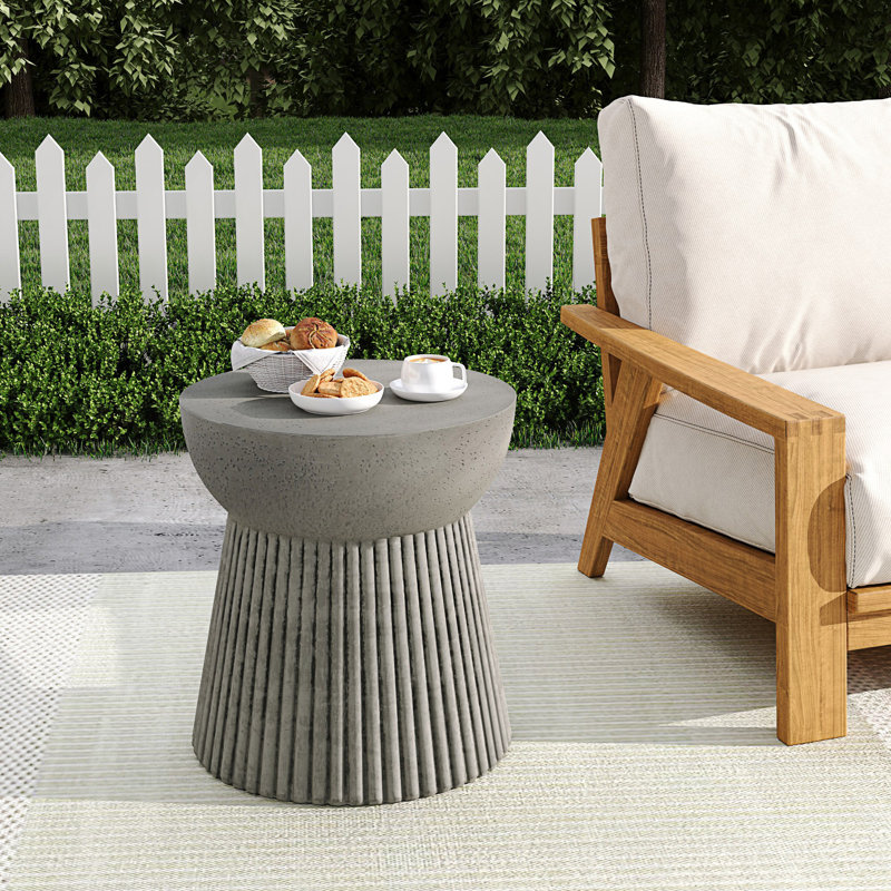 Table d'appoint Elegant, Gris clair