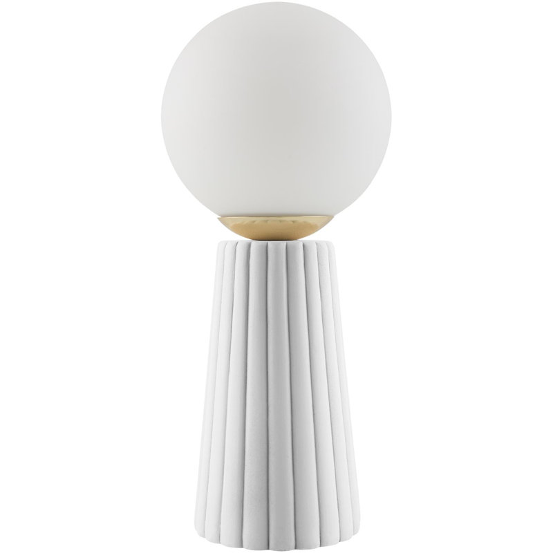 Lampe de table Burkhalter, Blanc