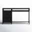 Shadow Box Glass Writing Desk