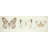 Sepia Butterflies Canvas - Rustic Insect Framed Home Decor