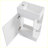 Modern Bathroom Vanity Cabinet with Two-tier Shelf-104981891