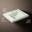 Memoirs® Rectangular Pedestal Bathroom Sink with Overflow-10939920-19195569